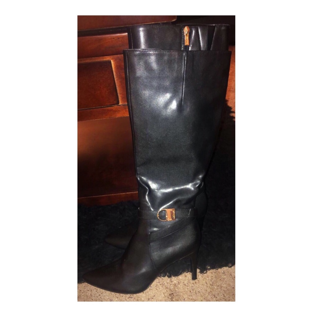 Black CALVIN KLEIN High Boots